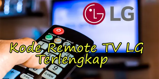 Kode remote TV LG
