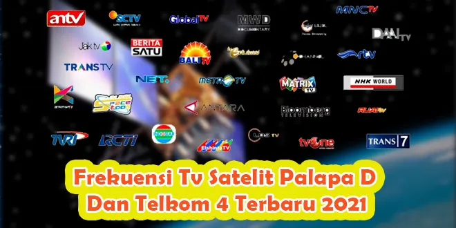 Frekuensi Tv Satelit Palapa D Dan Telkom 4 Terbaru 2021