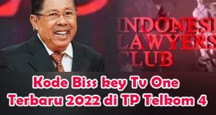 Kode Biss key Tv One Terbaru 2022 di TP Telkom 4