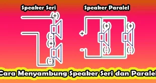 Cara Menyambung Speaker Seri dan Paralel