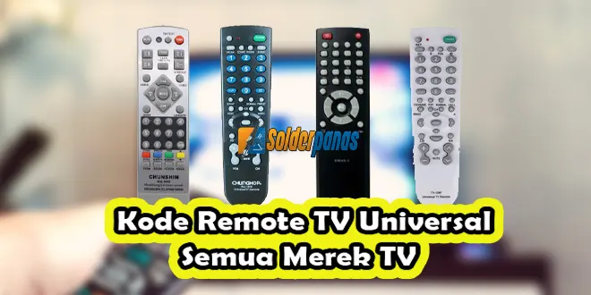 Kode Remote TV Universal Semua Merek TV