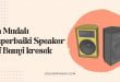 Cara Mudah Memperbaiki Speaker Aktif Bunyi kresek