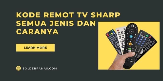 Kode Remot Tv Sharp Semua Jenis Dan Caranya
