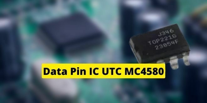 Data Pin IC UTC MC4580