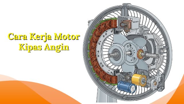 cara kerja motor kipas angin