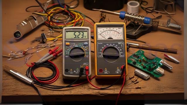multimeter digital vs analog
